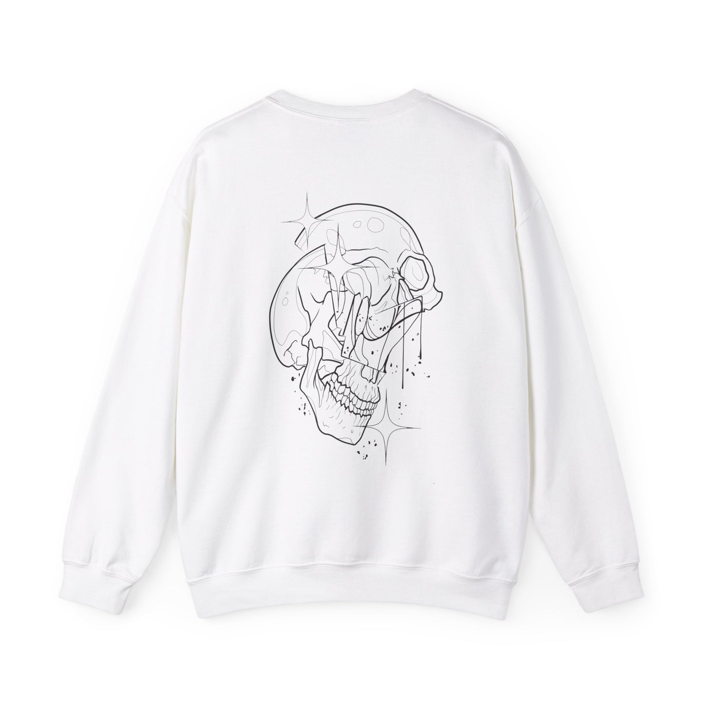 Unisex Crewneck Sweatshirt - Skull Design